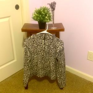 Girls Animal Print Long sleeve Shirt